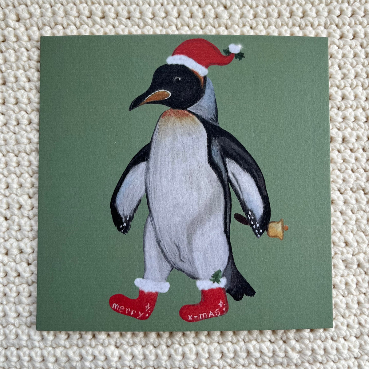 Kerstkaart ‘penguin’ (2024)