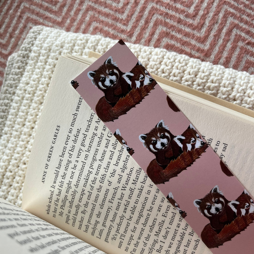 Boekenlegger ‘rode panda’