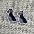 Stickerset ‘puffin’ 2 stuks
